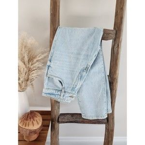 Zara Mom Jeans Light Wash Denim Women's 4